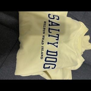 Light yellow salty dog sweatshirt